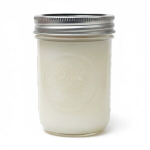 Beef Tallow in Glass Jar